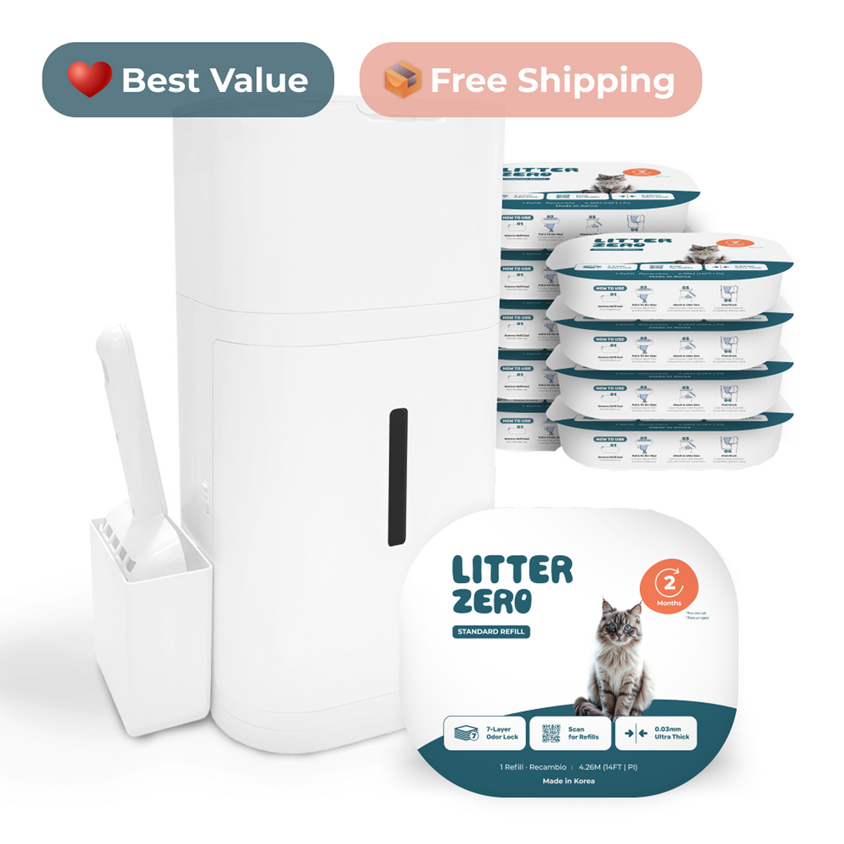 How to Get Rid of Cat Litter Smell Forever